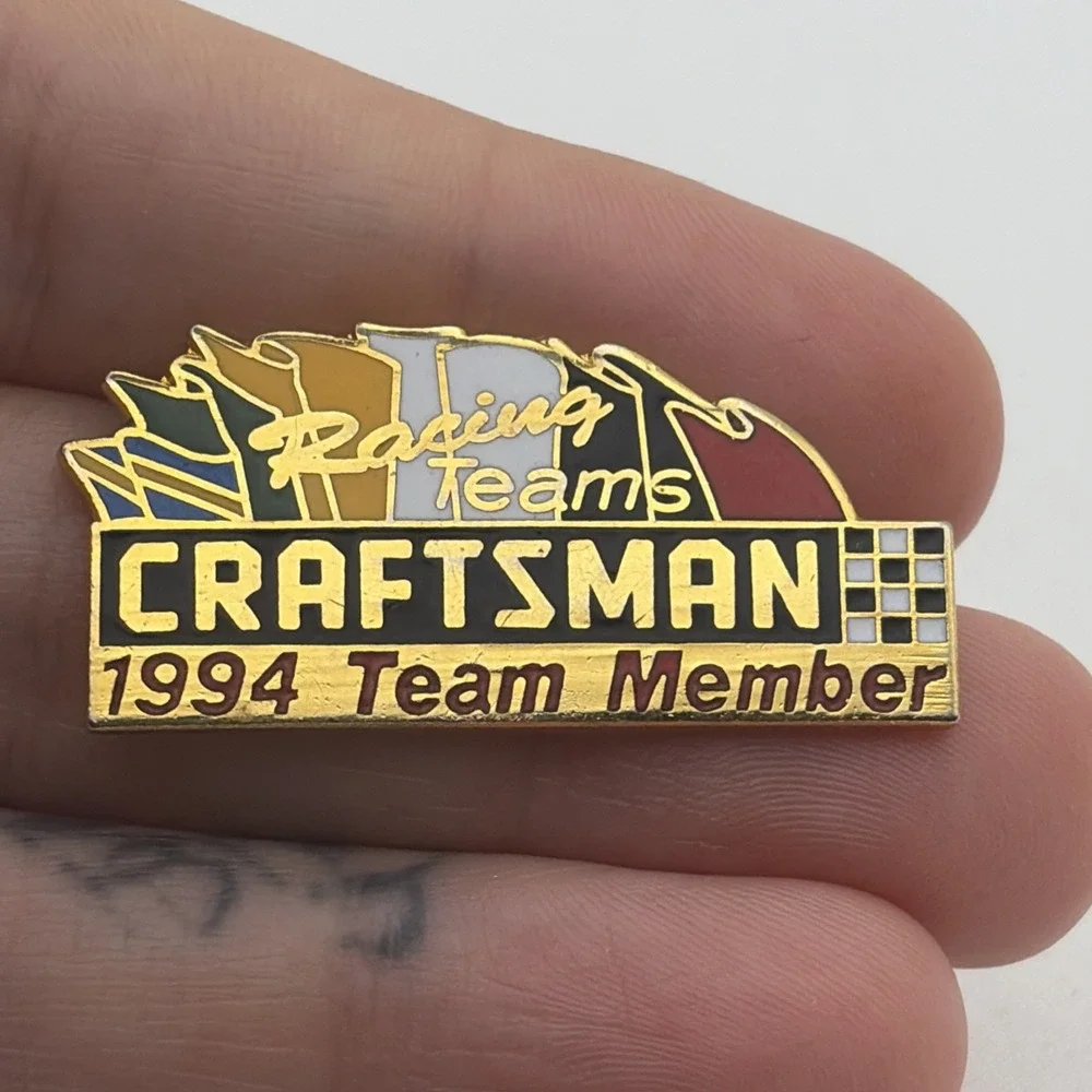 NASCAR Craftsman Racing Teams 1994 Team Member Lapel Hat Pin
